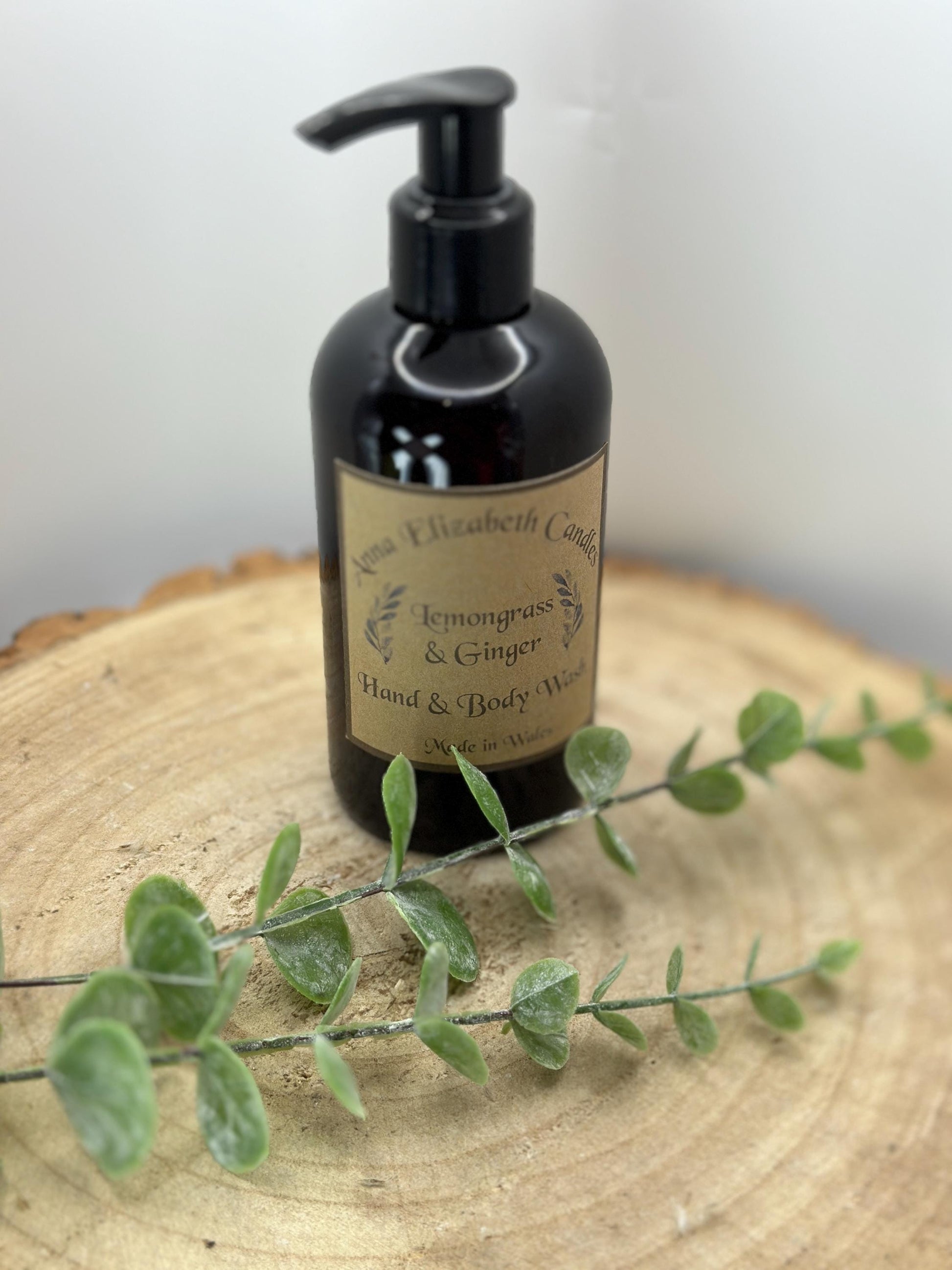 Personalised Wedding Gift, Luxury Gift Set, Candle Gift, Body Wash & Lotion Gift Set, Lemongrass and Ginger Scented Gift Set